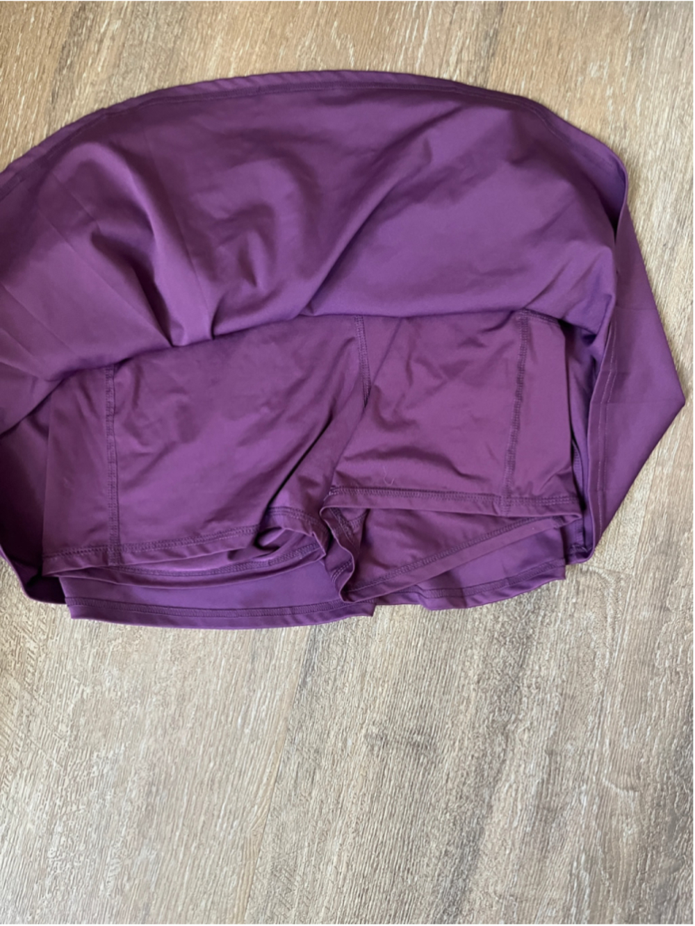 Girls' MOVE THEOLOGY Purple Skater Skirt S - Mini Tennis Skirt - Picture 8 of 10